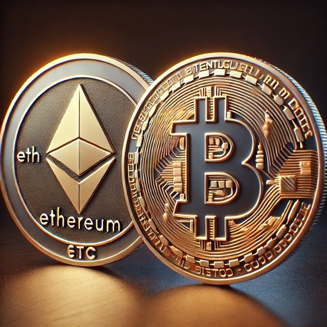 이더리움(ETH), 비트코인(BTC)