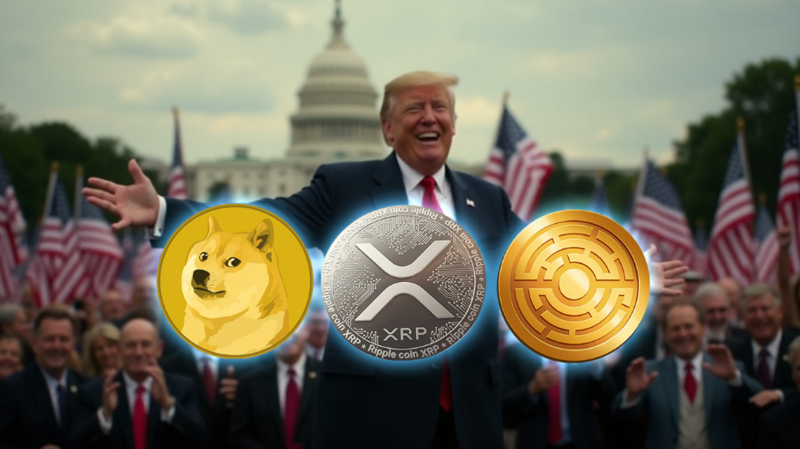 Trump Victory & Crypto: Dogecoin, Ripple & MTAUR Impact