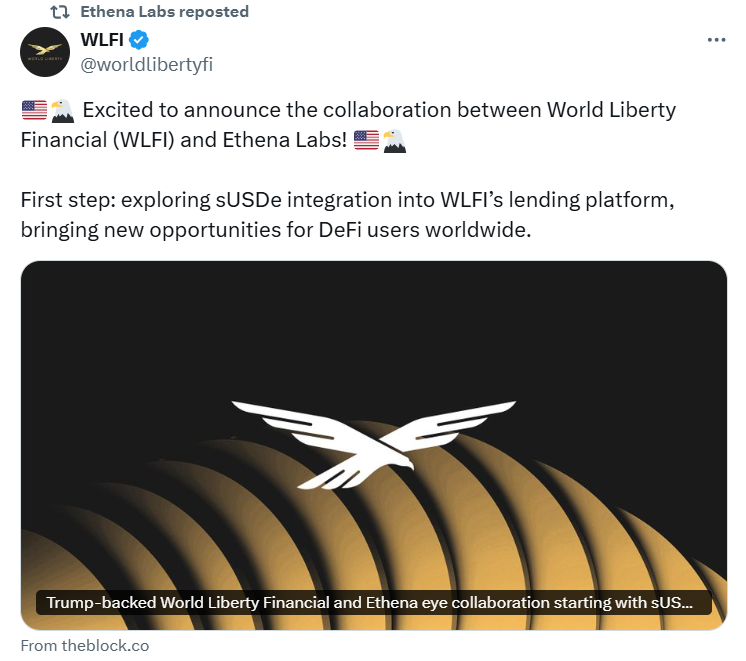 출처: WLFI 트위터