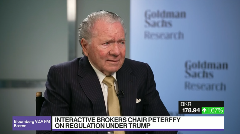 Interactive Brokers Chair Thomas Peterffy /출처: 블룸버그 텔레비전 유튜브