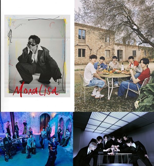 사진=빅히트 뮤직, 플레디스 엔터테인먼트, 빌리프랩