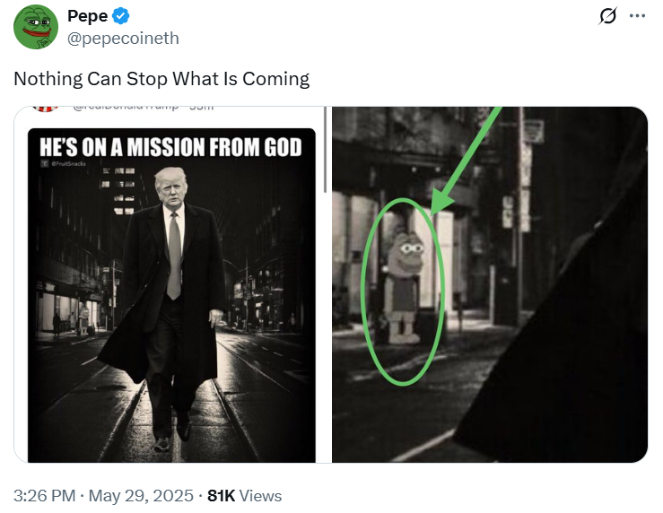 출처： 페페(PEPE) 트위터
