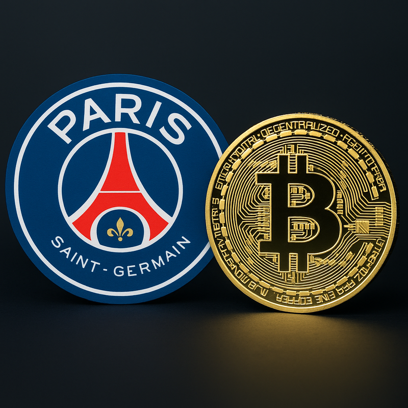 챔피언 구단 PSG, 스포츠계 최초 비트코인 선언/챗GPT 생성 이미지