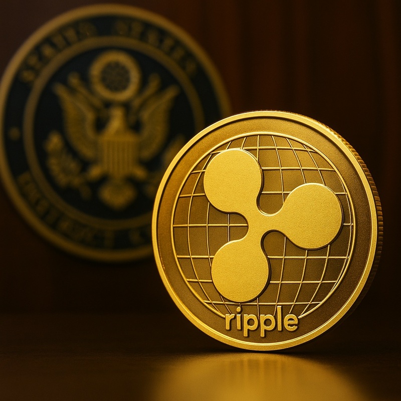 리플(Ripple, XRP), SEC/챗gpt 생성 이미지