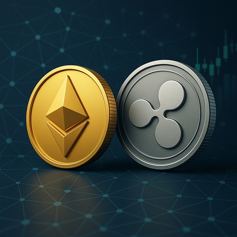 이더리움(ETH), 엑스알피(XRP)/챗gpt 생성 이미지