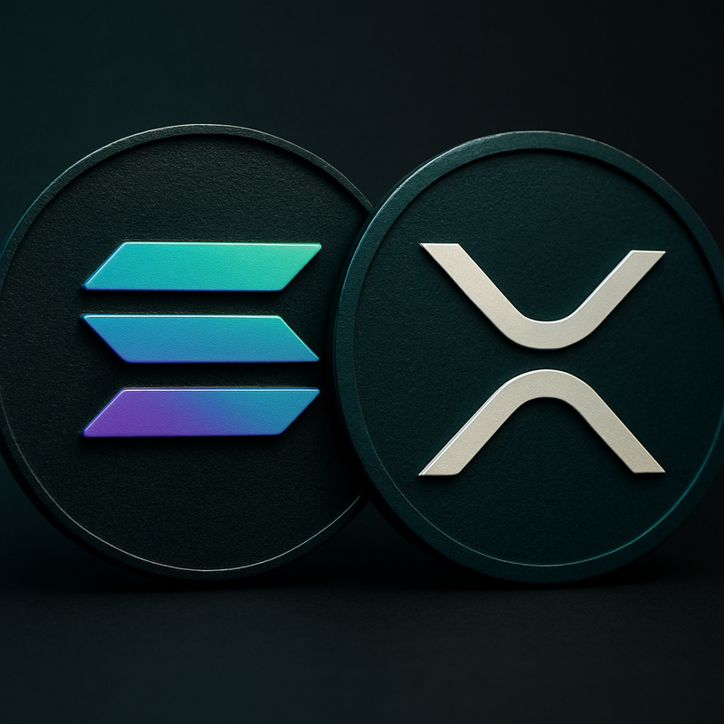 솔라나(SOL), 엑스알피(XRP)/챗gpt 생성 이미지