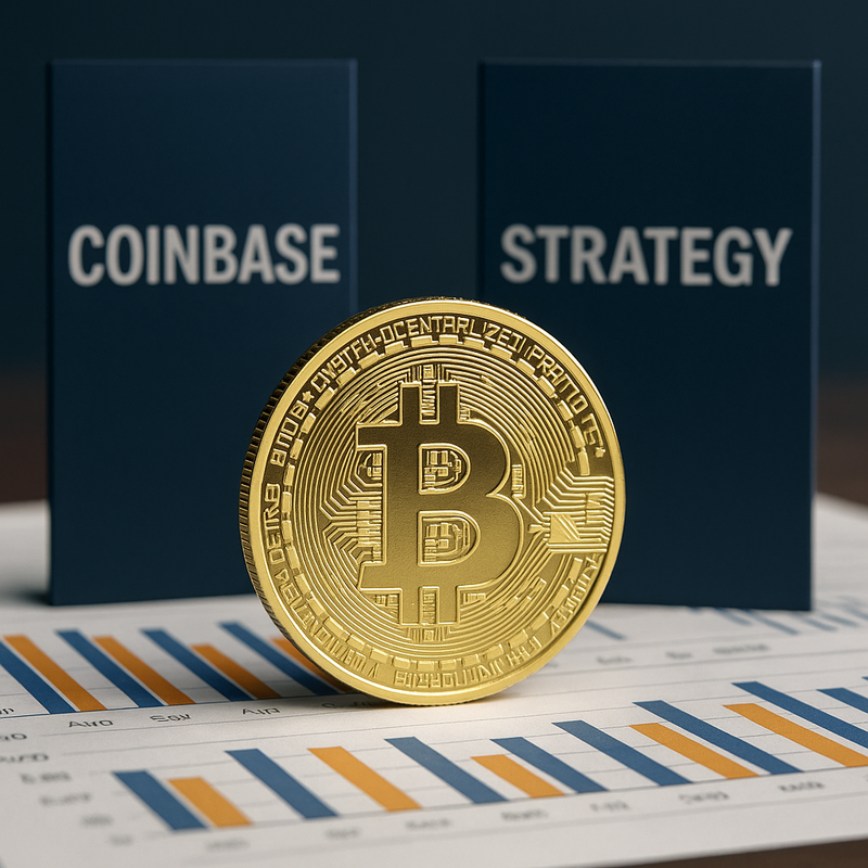 코인베이스·스트래티지 역대급 실적! “비트코인 계속 산다”/챗GPT 생성 이미지