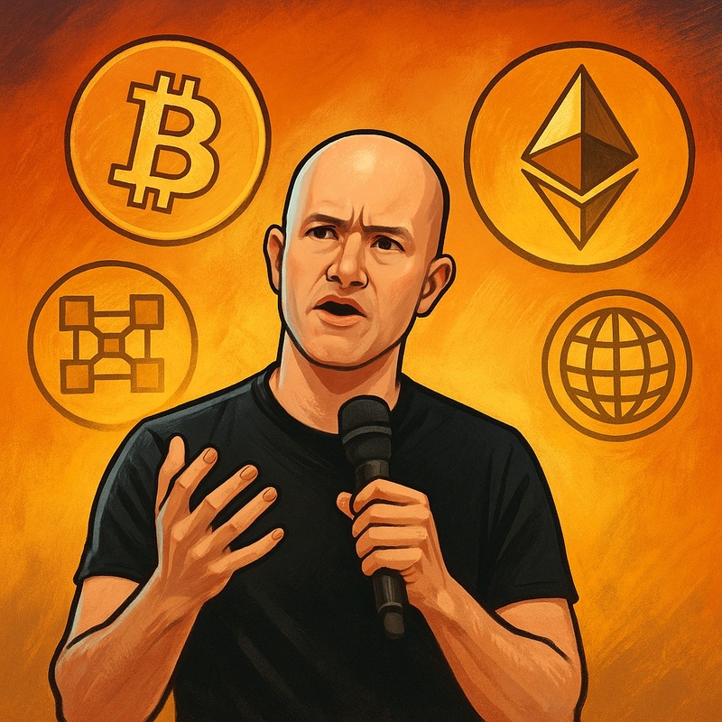 브라이언 암스트롱 코인베이스 CEO/챗GPT 생성 이미지