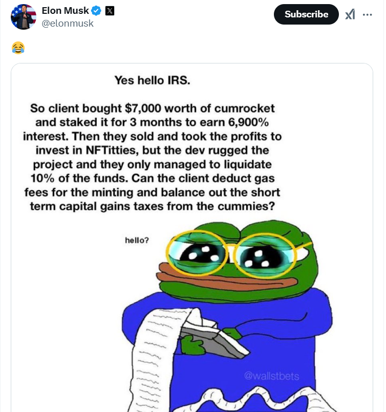 출처: 일론 머스크 트위터