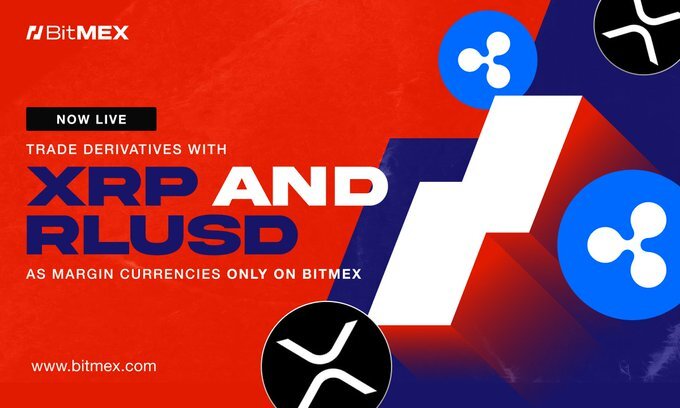 비트멕스, XRP·RLUSD 마진 통화 전격 채택…리플 생태계 본격 확장/출처: X