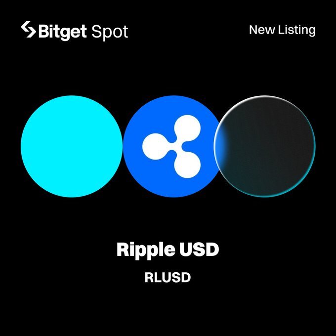 비트겟, 리플 스테이블코인 RLUSD 상장/출처: X