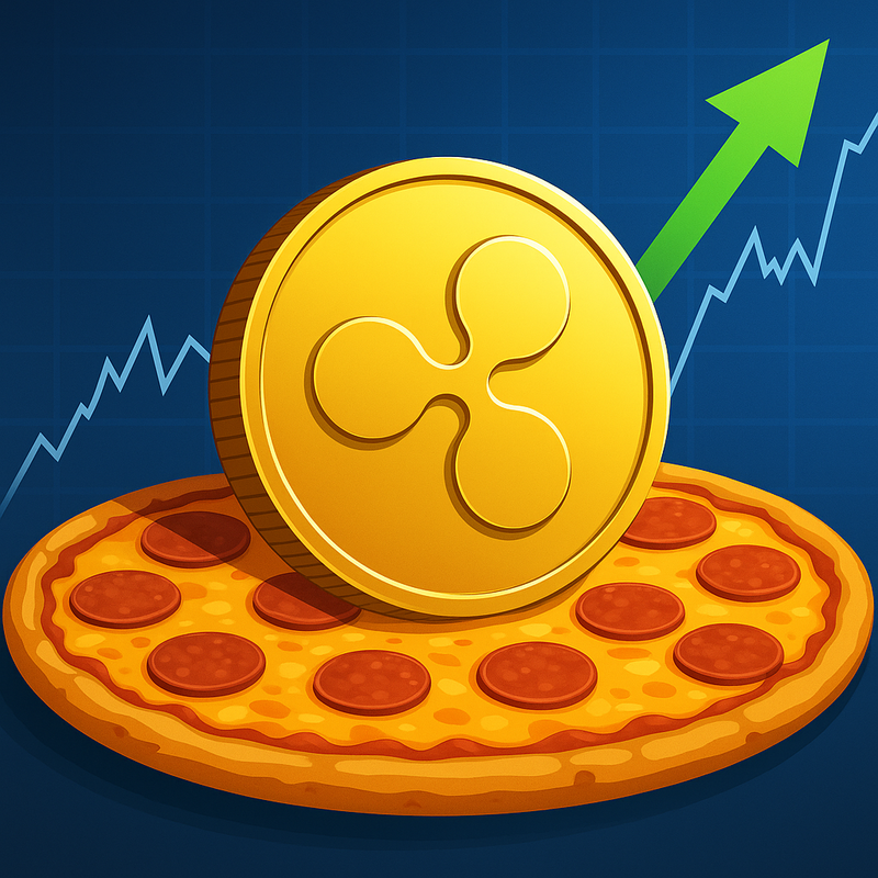 XRP(리플), 피자/챗GPT 생성 이미지