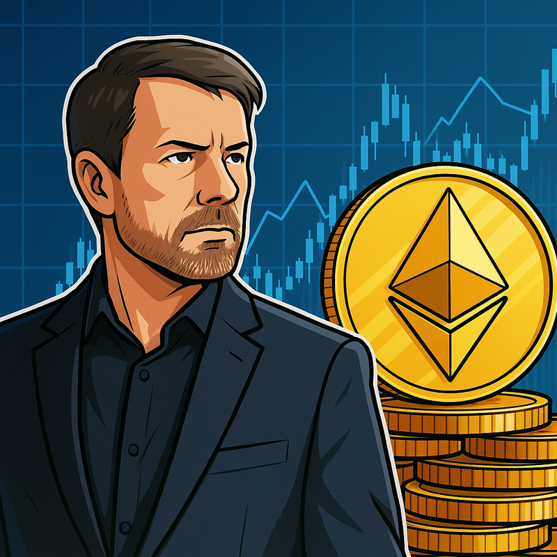 이더리움판 '마이클 세일러'? 샤프링크, 10억 달러 ETH 매입 추진